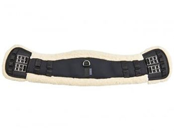 Busse Sattelgurt ART-FUR-CURVED-DR D aus Kunstfell in Schwarz 75 cm - 75 cm – Bild 1 von 3