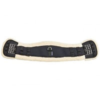 Produktbild von Busse Sattelgurt ART-FUR-CURVED-DR D aus Kunstfell in Schwarz 75 cm - 75 cm