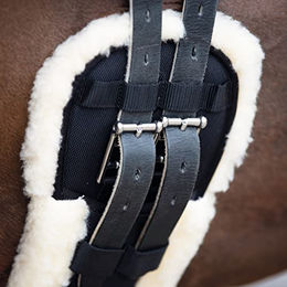 Busse Sattelgurt ART-FUR-DR D Schwarz 60 cm mit Memory Foam - 60 cm – Bild 1 von 5