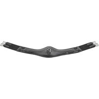 Produktbild von Busse Sattelgurt Livorno-Long elastisch aus Leder schwarz 125 cm