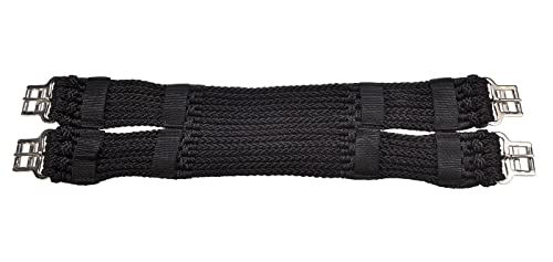 Produktbild von Busse Sattelgurt SCHNUR-DR aus Kunststoff Schwarz 75 cm