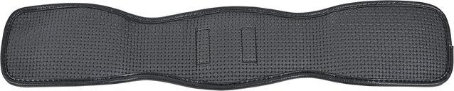 Busse Sattelgurt VINYLGELDR D elastisch aus Kunstleder Schwarz – Bild 1 von 2