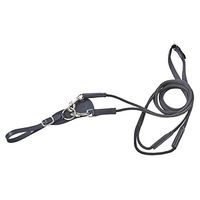Produktbild von Busse Schlaufzügel BASIC-KORDEL Seil Schwarz für Warmblut - 150 cm