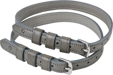 Busse Sporenriemen Laval aus Leder Grau 45 cm – Bild 1 von 1