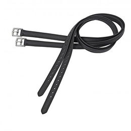 Busse Steigbügelriemen Soft-Curved aus Leder Schwarz 140 cm – Bild 1 von 1