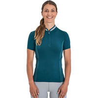 Produktbild von Busse T-Shirt Lia Tech für Damen in Petrol Grün Größe L aus synthetischen Materialien