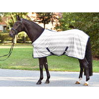 Produktbild von Busse Transport-Fliegendecke Stripe Silber 115 cm
