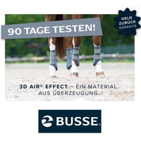 Produktbild von Busse Trensenpad 3D AIR EFFECT für Ponys in Schwarz