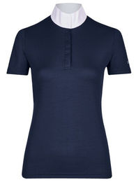 Busse Turnier-Reitshirt Aarhus Blau Größe L aus Polyester – Bild 1 von 6