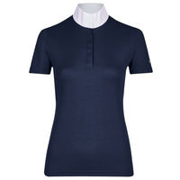 Produktbild von Busse Turnier-Reitshirt Aarhus Blau Größe L aus Polyester