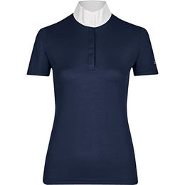 Busse Turnier-Reitshirt Aarhus Navy Blau Größe L aus Polyester – Bild 1 von 5