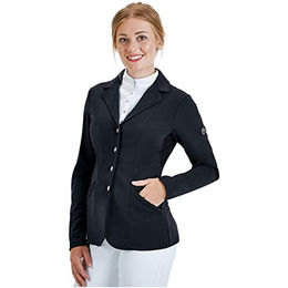 Busse Turnier-Sakko Florenz Damen Reitjacket Schwarz Größe 38 – Bild 1 von 3