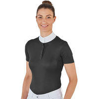Produktbild von Busse Turnier-Shirt Aarhus Reitshirt mit Stehkragen Schwarz XL