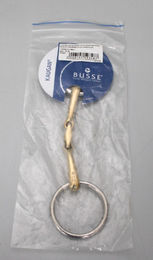 Busse Unterlegtrense KAUGAN doppelt gebrochen aus Edelstahl 12mm 11,5cm – Bild 1 von 3