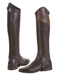 Produktbild von Busse Wadenchaps LARGO aus Kunstleder Braun XL