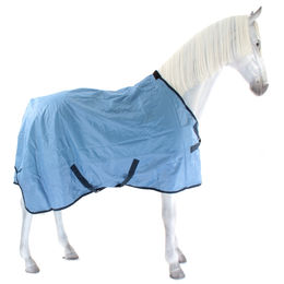 Busse Windchill Outdoordecke Regendecke für Pferde Eisblau Navy 135 cm – Bild 1 von 10