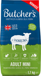 Butcher's Adult Mini Trockenfutter Lamm und Huhn für kleine Hunde 1,7kg ohne Farb- und Aromastoffe – Bild 1 von 1