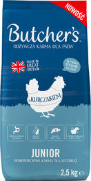 Butcher's Junior Trockenfutter Huhn für Welpen 2,5kg ohne Farb- und Aromastoffe – Bild 1 von 1