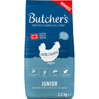 Produktbild von Butcher's Junior Trockenfutter Huhn für Welpen 2,5kg ohne Farb- und Aromastoffe
