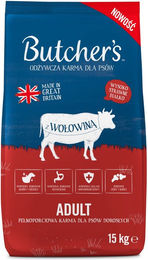 Butcher's Natural & Healthy Hundefutter mit Rind ohne Konservierungsstoffe und Aromastoffe 15 kg – Bild 1 von 1