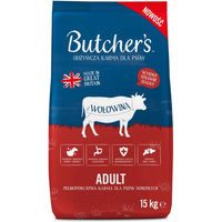 Produktbild von Butcher's Natural & Healthy Hundefutter mit Rind ohne Konservierungsstoffe und Aromastoffe 15 kg