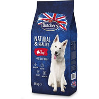 Produktbild von Butcher's Natural & Healthy Trockenfutter Rind für adulte Hunde 15 kg - 15 kg