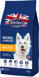 Butcher's Pet Care Natural & Healthy Trockenfutter Huhn für adulte Hunde 15 kg - 15 kg – Bild 1 von 8