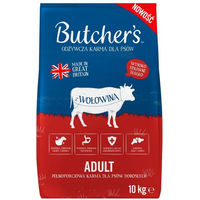 Produktbild von Butcher's Trockenfutter Rind und Geflügel für adulte Hunde aller Größen 10kg ohne Farb- und Aromastoffe