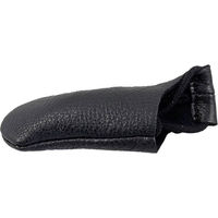 Produktbild von Büttner-Frank Fingerling Leder Größe 1 mit Bindeband in Schwarz