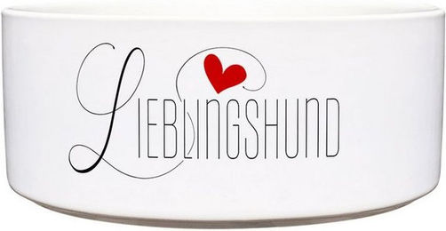 Produktbild von Cadouri Futternapf LIEBLINGSHUND Keramik 1000 ml - 1000 ml