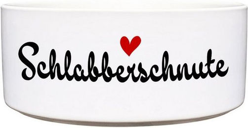 Produktbild von Cadouri Futternapf SCHLABBERSCHNUTE Keramik 1000 ml - 1000 ml