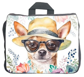 Produktbild von Cadouri Hundezubehörtasche mit Chihuahua-Motiv