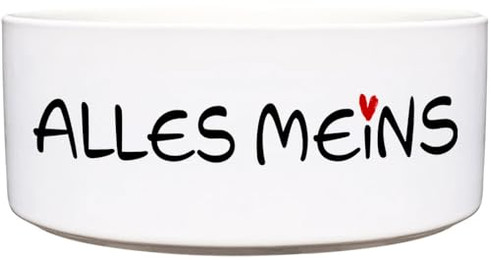 Produktbild von Cadouri Keramik Hundenapf Alles meins - 1300 ml