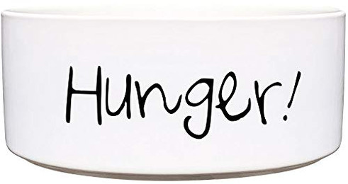 Produktbild von Cadouri Keramik Hundenapf Hunger - 1,3 l