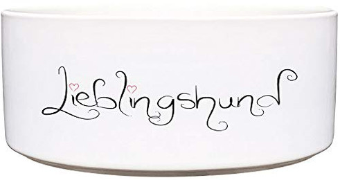 Produktbild von Cadouri Keramik Hundenapf Lieblingshund - 1300 ml