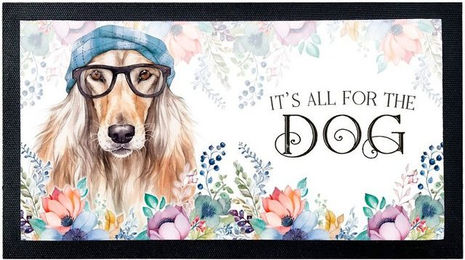 Produktbild von Cadouri Napfunterlage Afghanischer Windhund