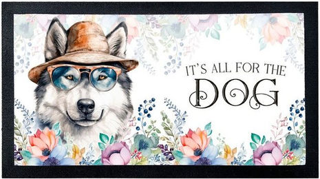 Produktbild von Cadouri Napfunterlage ALASKAN MALAMUTE