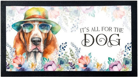 Produktbild von Cadouri Napfunterlage BASSET HOUND