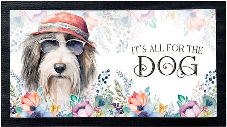 Produktbild von Cadouri Napfunterlage BEARDED COLLIE