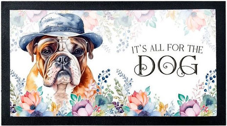 Produktbild von Cadouri Napfunterlage Englische Bulldogge