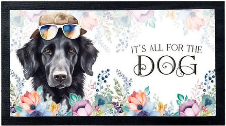 Produktbild von Cadouri Napfunterlage Flat Coated Retriever