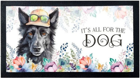 Produktbild von Cadouri Napfunterlage Groenendael aus Polyester mit rutschfester Gummirückseite