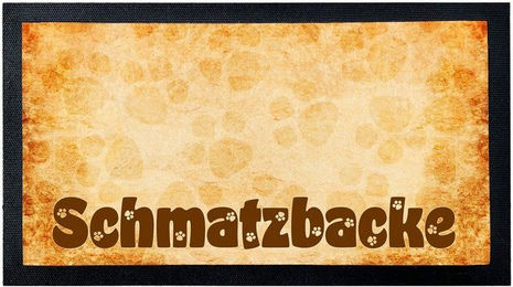 Produktbild von Cadouri Napfunterlage SCHMATZBACKE