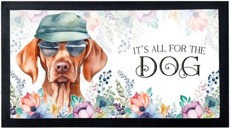 Produktbild von Cadouri Napfunterlage VIZSLA aus Polyester mit rutschfester Gummirückseite