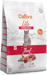 Produktbild von Calibra Cat Life Sterilised Rind - 6 kg