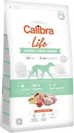 Produktbild von CALIBRA Dog Life Junior Large Breed Huhn - 12 kg