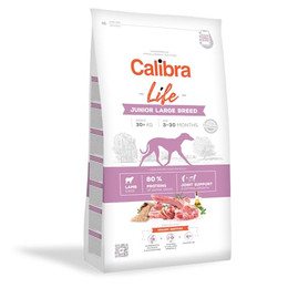 Produktbild von CALIBRA Dog Life Junior Large Breed Lamm - 2,5 kg