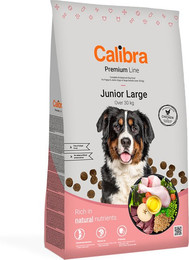 Produktbild von Calibra Dog Premium Line Junior Large Breed Huhn - 2 x 12 kg