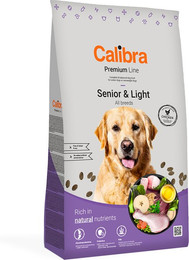 Produktbild von Calibra Dog Premium Line Senior & Light Huhn - 2 x 12 kg