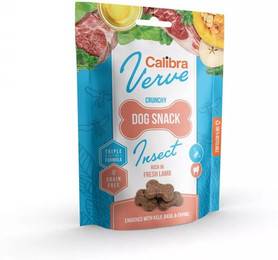 Produktbild von CALIBRA Dog Verve Crunchy Snack Insect&amp;Fresh Lamb 150 g